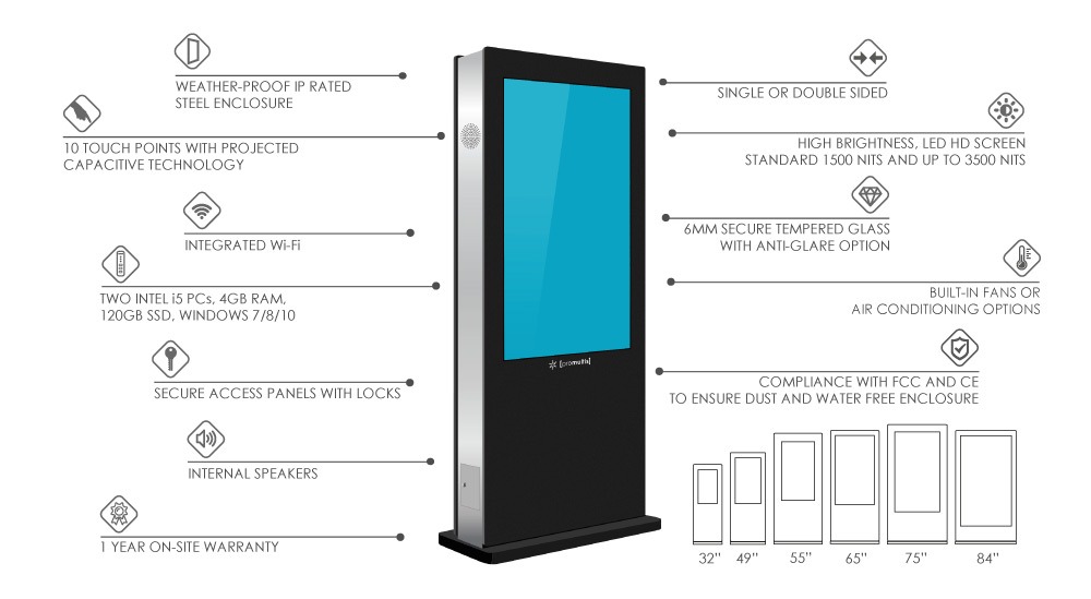 2020-Outdoor-totem-web Promultis uno elite table