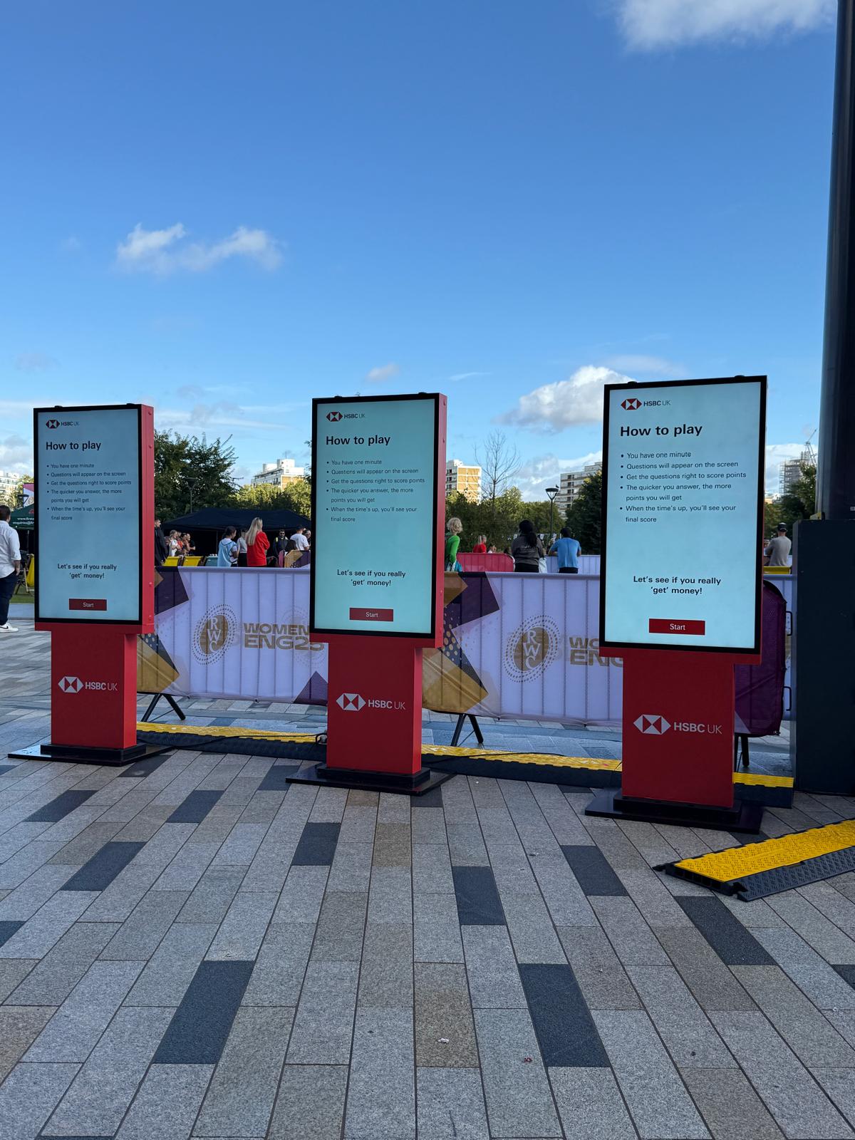 Case Study - HSBC Womens rugby - Promultis Touchscreen Technology ...