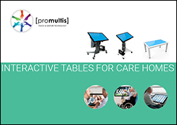 interactive tables for care homes