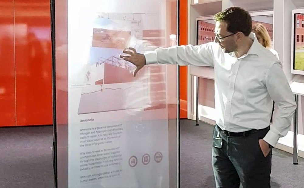 Interactive Window Touch Glass