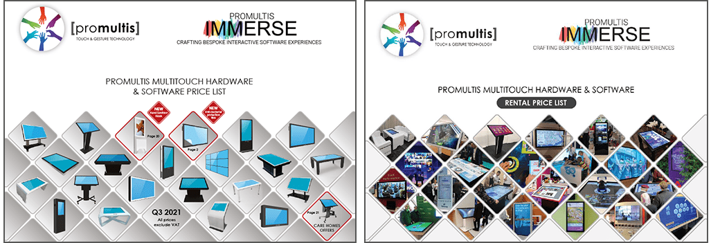 Promultis Price Lists