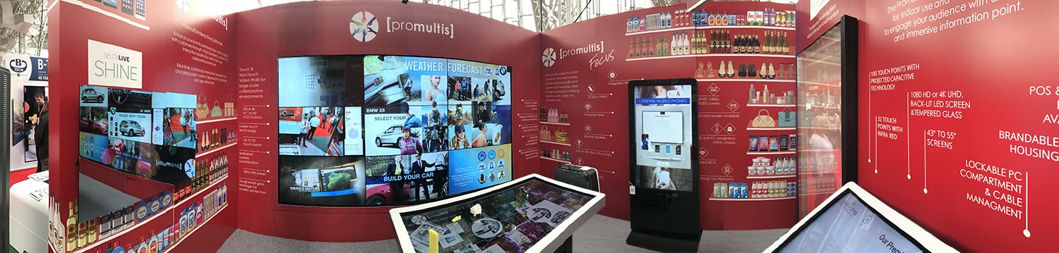 Promultis-stand-at-the-Retail-Digital-Signage-Expo