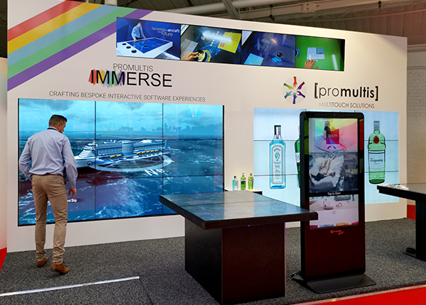 Promultsi IMMERSE Retail Expo stand