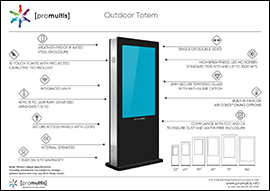 Ascentia outdoor totem