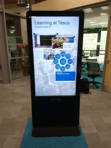 Tesco-Totem Sky Zone Interactive Table