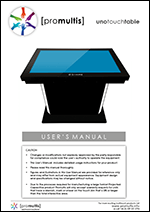 uno table user manual