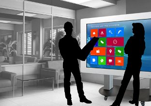 constructing with multi touch screens