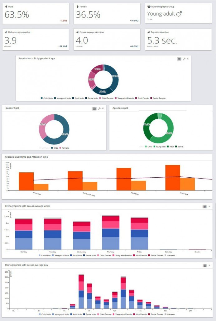 metric report diagram