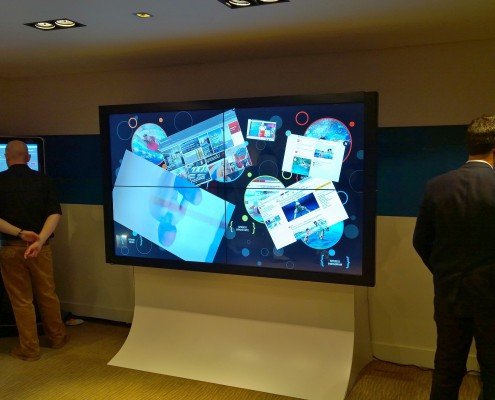 Main screen on videowall