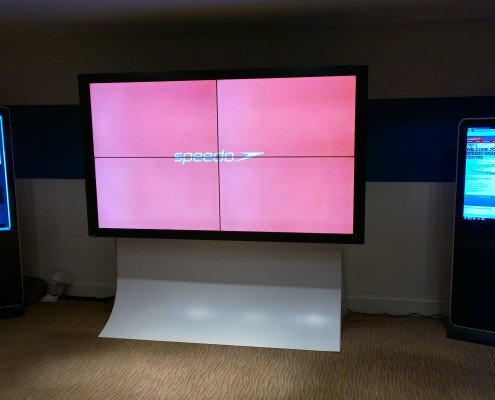 Screensaver on videowall