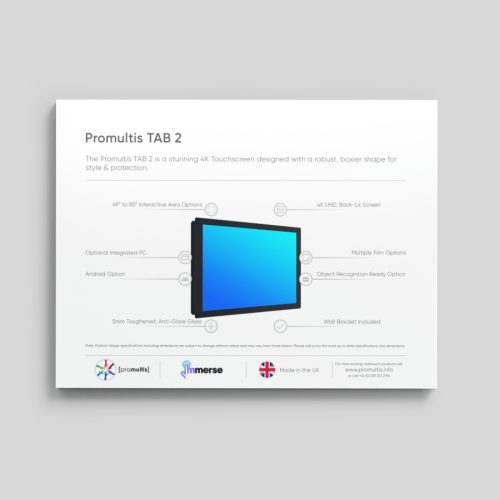 TAB 2 Specification Sheet