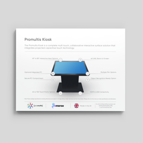Standard Kiosk data sheet