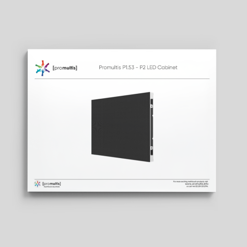 LED Cabinet spec sheet