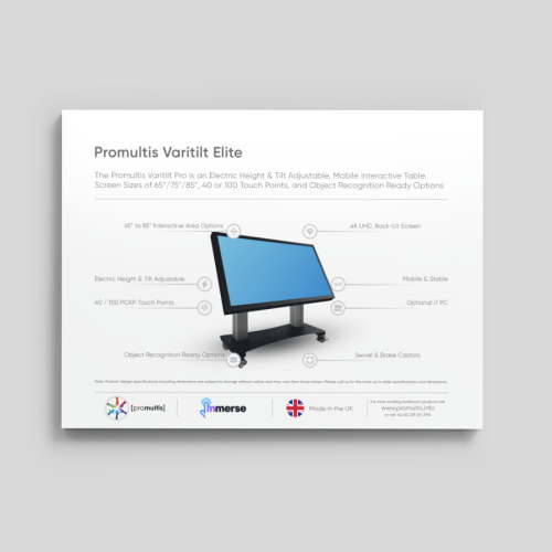 Varitilt elite data sheet