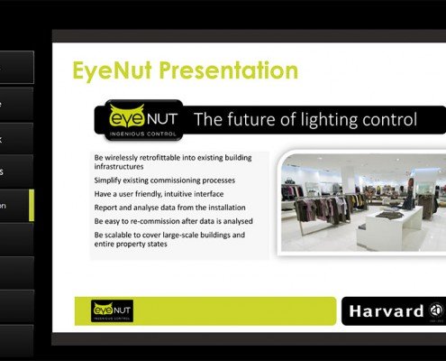 Eyenut Presentation Section