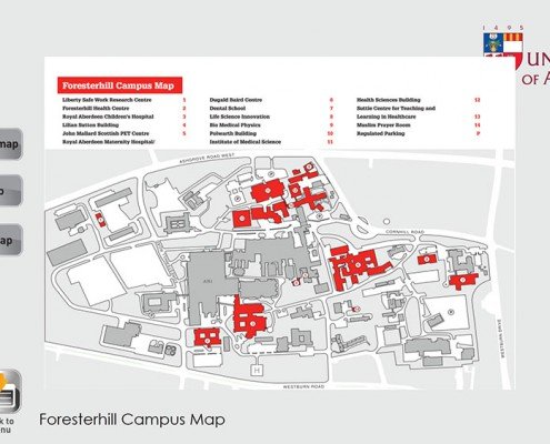 Map App- Foresterhill Map