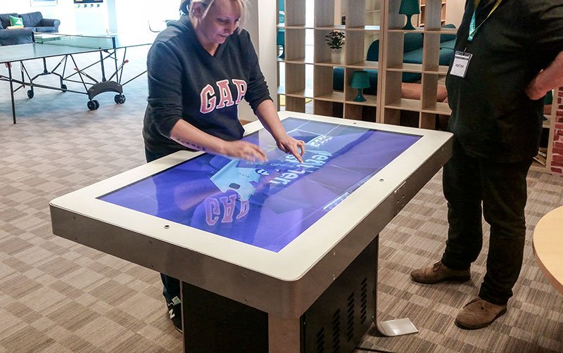 HTC Photo 1- Women Interacting with table