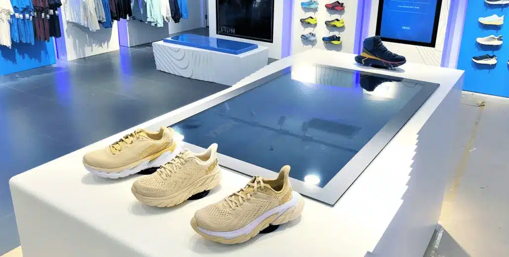 Hoka Case Study - Promultis Touchscreen Technology - 65" Insert