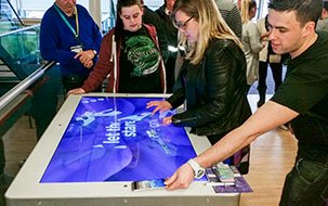 interactive table