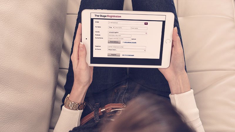ipad registration software