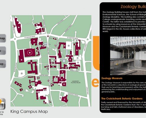Map App- King Campus Map
