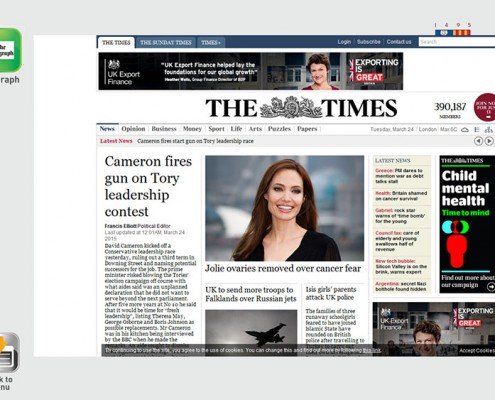 The Times Website
