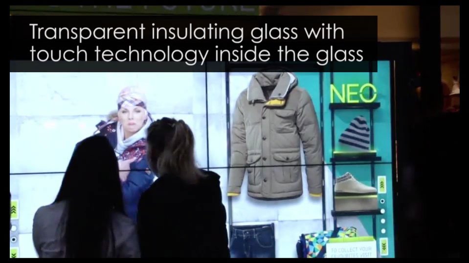 Promultis Interactive Window Glass