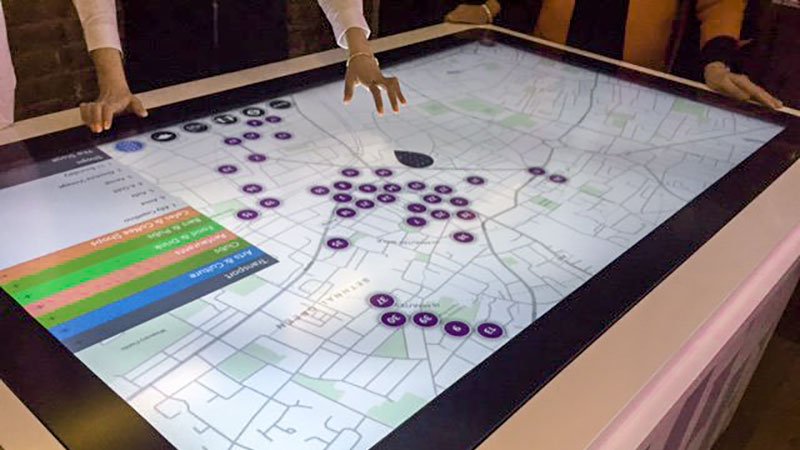 touch table