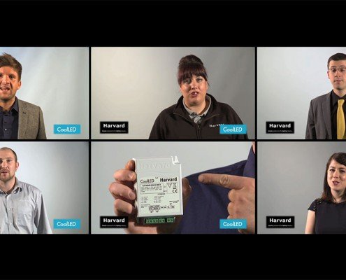 Video Wall Displaying 6 videos